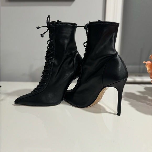 Schutz Black Booties - Picture 4 of 5